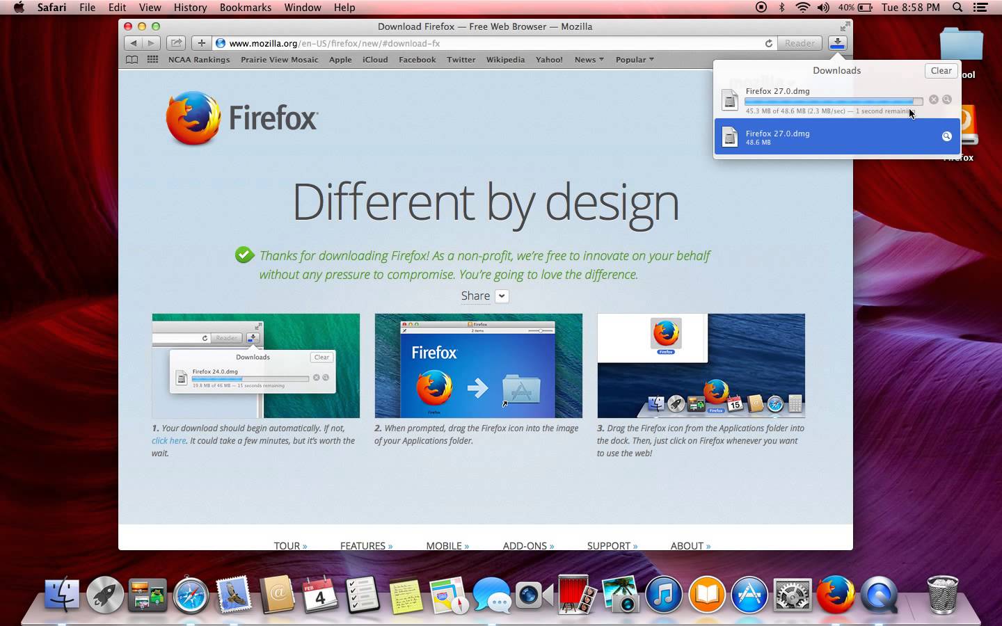 Download Firefox 48 Mac